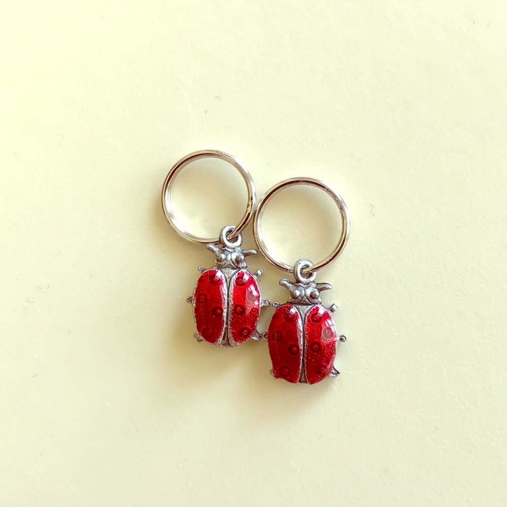 Ladybug spur charms for horse spurs - Picture 1 of 4
